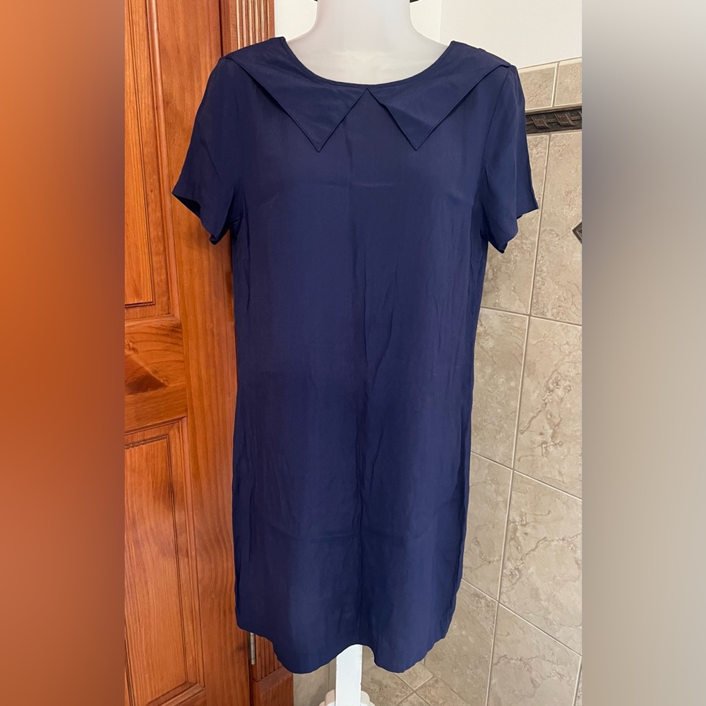 NEW From Something Else by Natalie Wood, Beautiful Collared Tunic Top Dress SZ 4